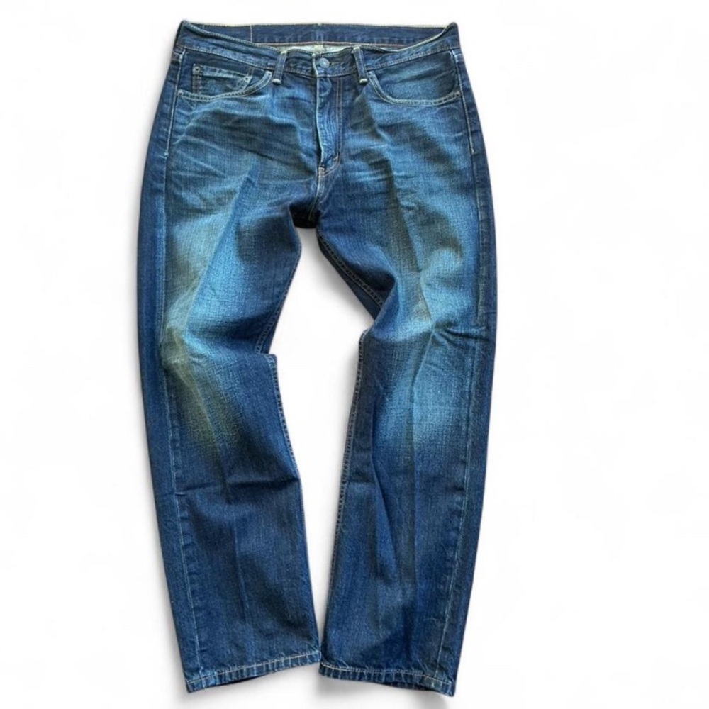 Levi’s 505 Dark Wash with Fade Jeans